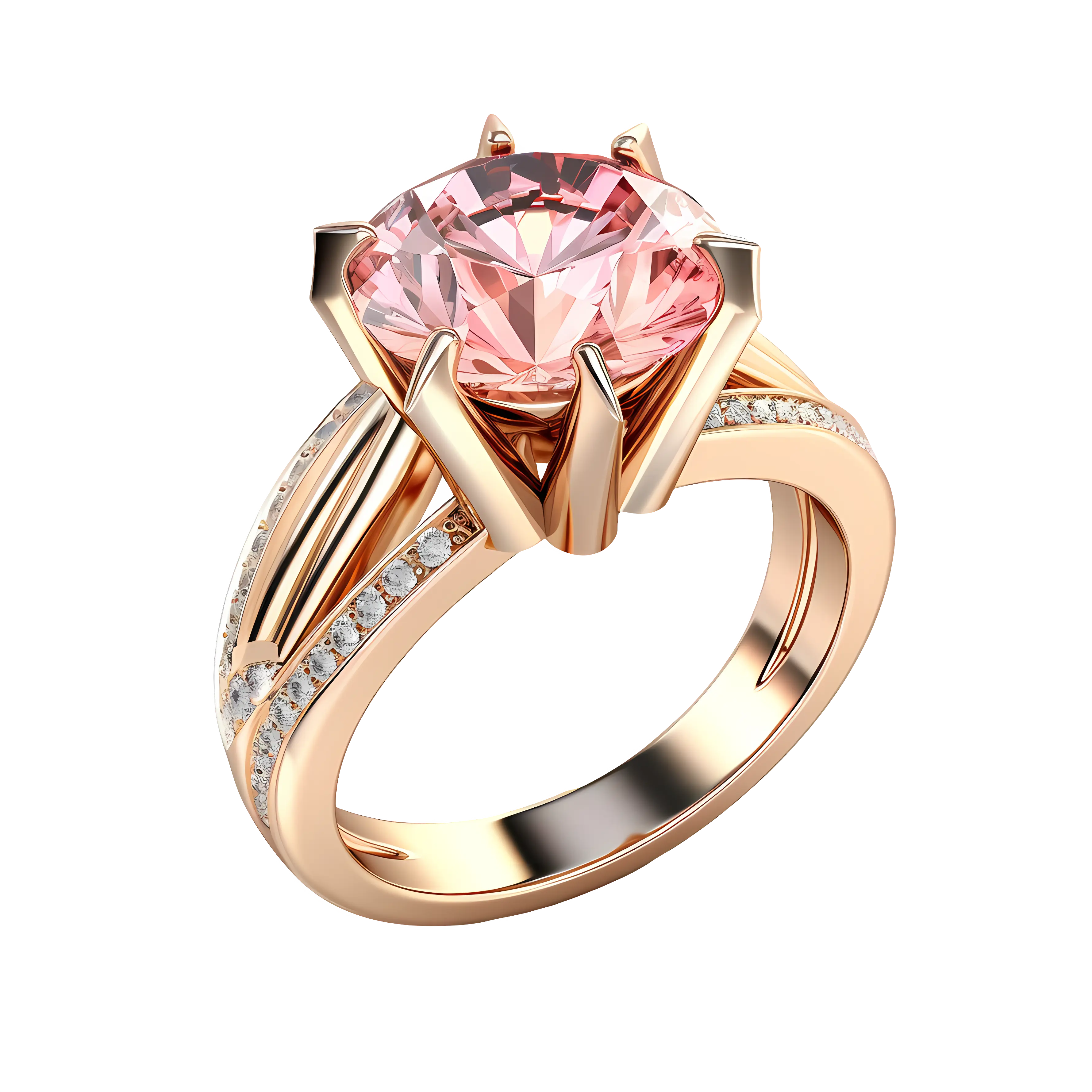 Engagement Sterling Gold Style Ring hover