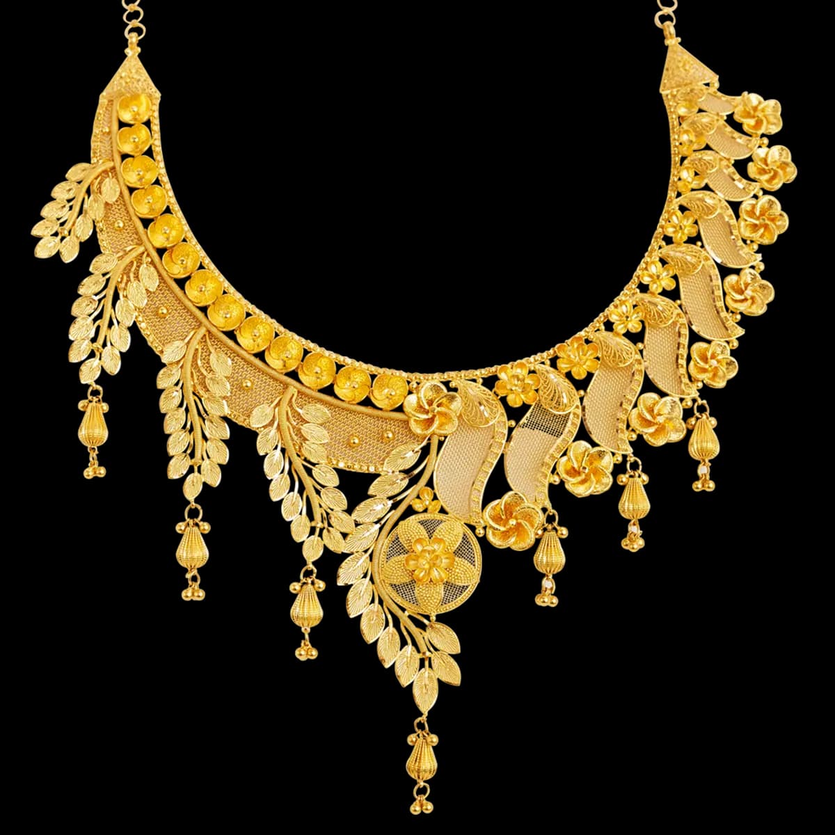 Original Golden Necklace Set hover