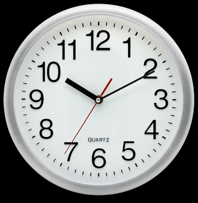 Modern Minimalist Wall Clock hover